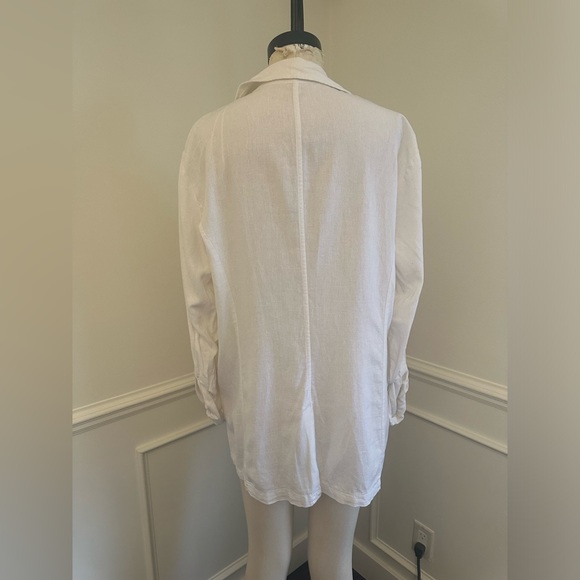 Linen blend blazer - Picture 3 of 8